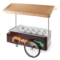 Isa Eisfahrrad Carrettino Carapine Weiß