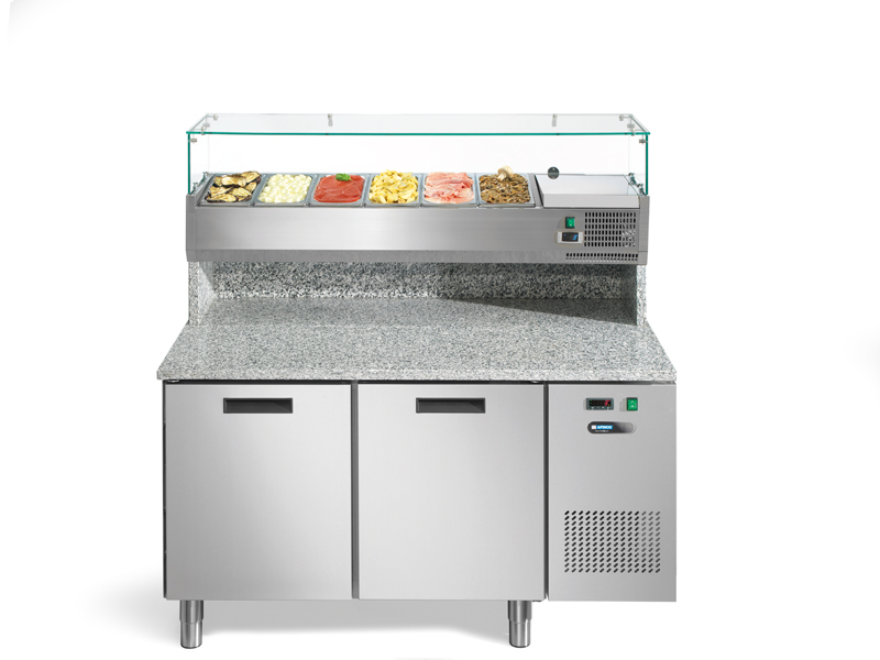 AFINOX Pizzatisch FRESH PIZZA 2P