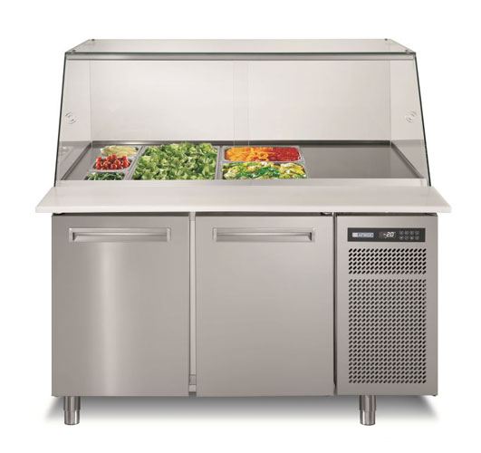 Afinox Saladette Salspring 2V