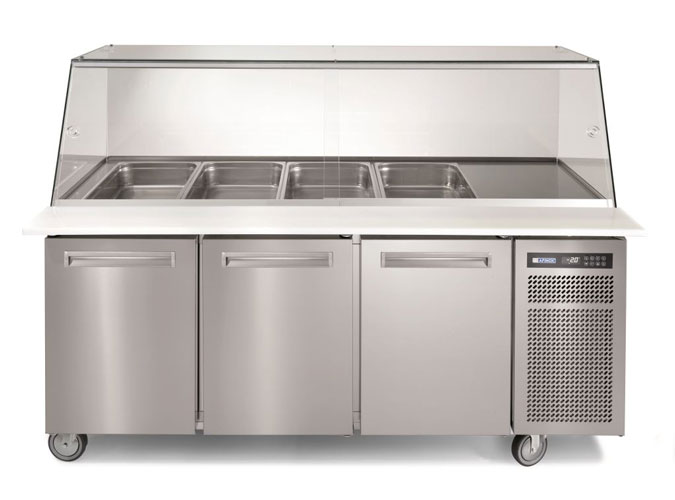 Afinox Saladette Salspring 3V