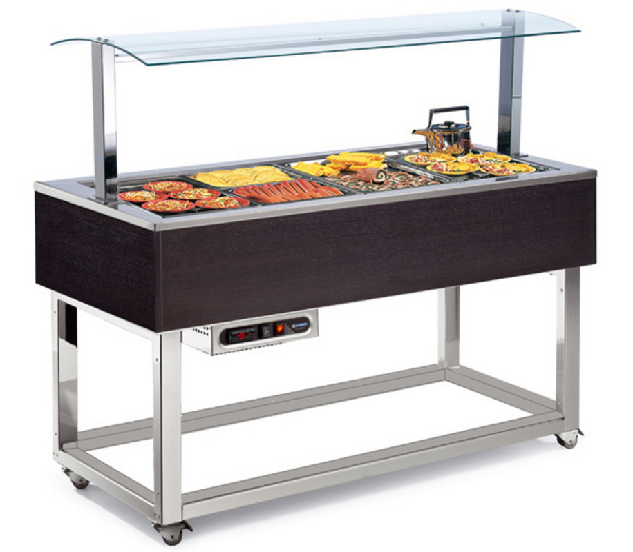 AFINOX Salatbar ES-RED 6/1 GN