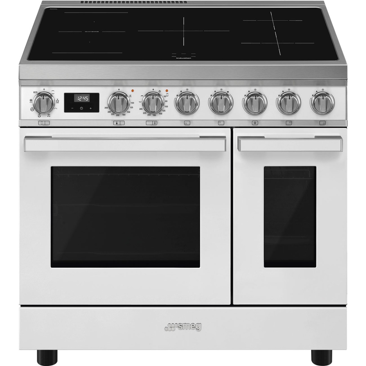 SMEG CPF92IMWH Induktionsherd 90 cm