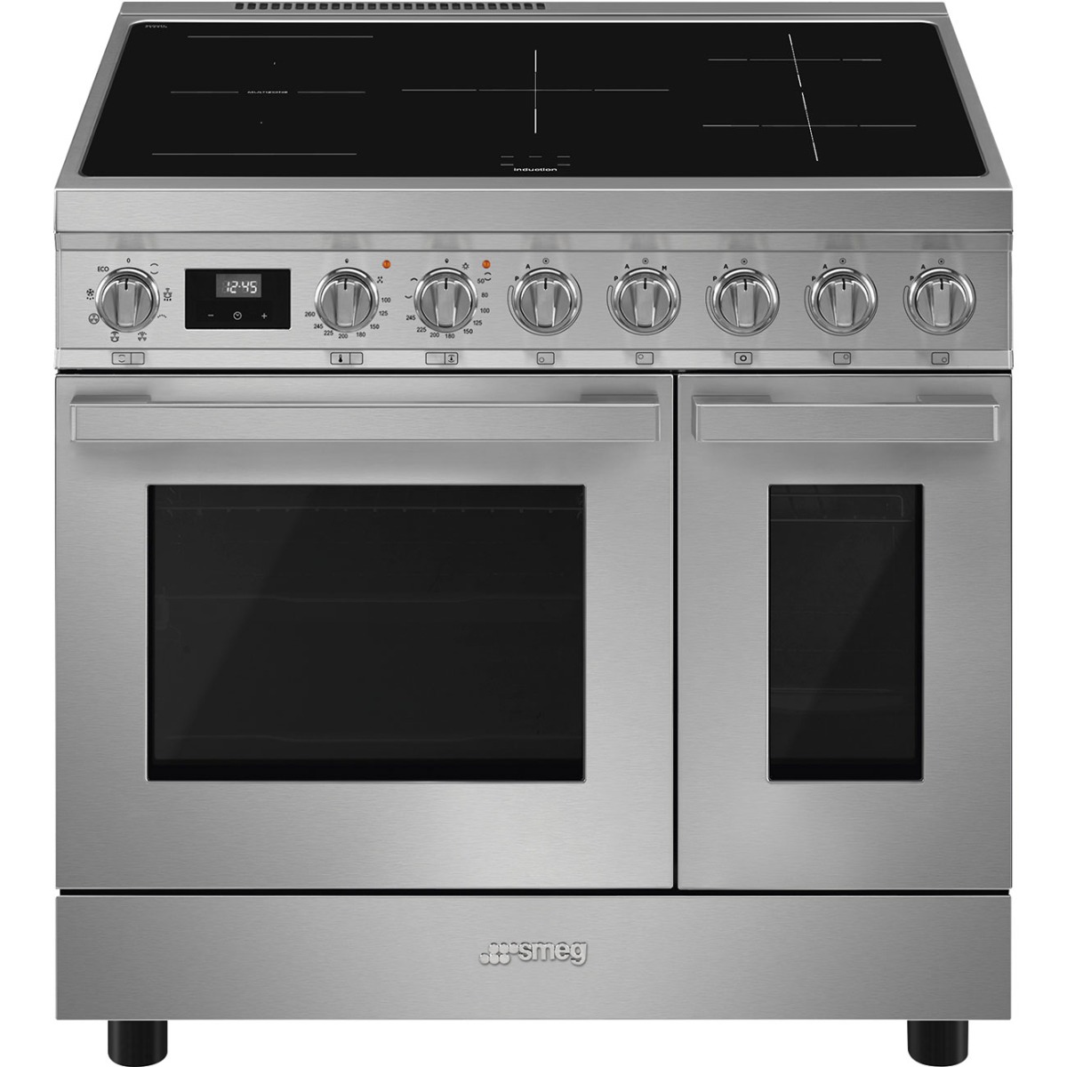 SMEG CPF92IMX Induktionsherd 90 cm