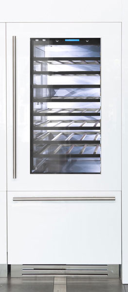Fhiaba Side by Side Weinkühlschrank -Freezer Integrated S7490TWT, 75 cm, Einbau ohne Front