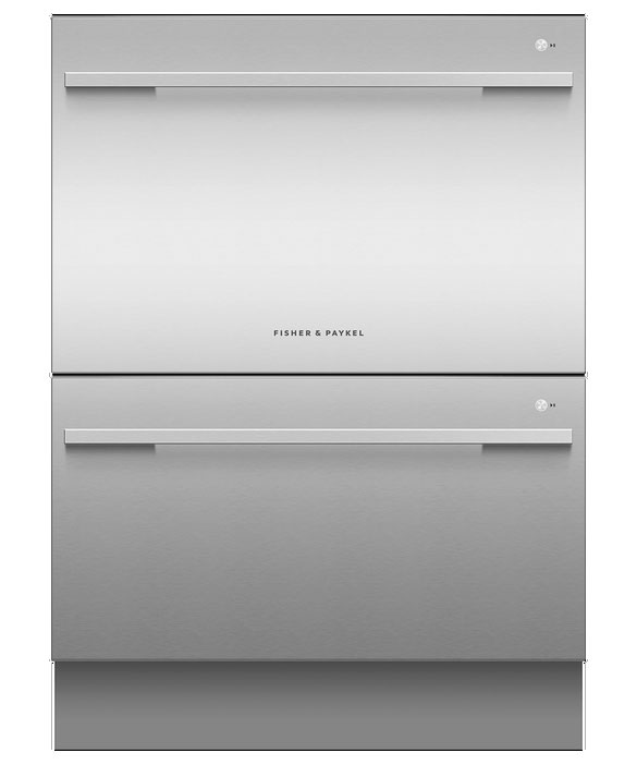 Fisher & Paykel Doppelte Schublade Spülmaschine DD60DDFHX9 Edelstahl