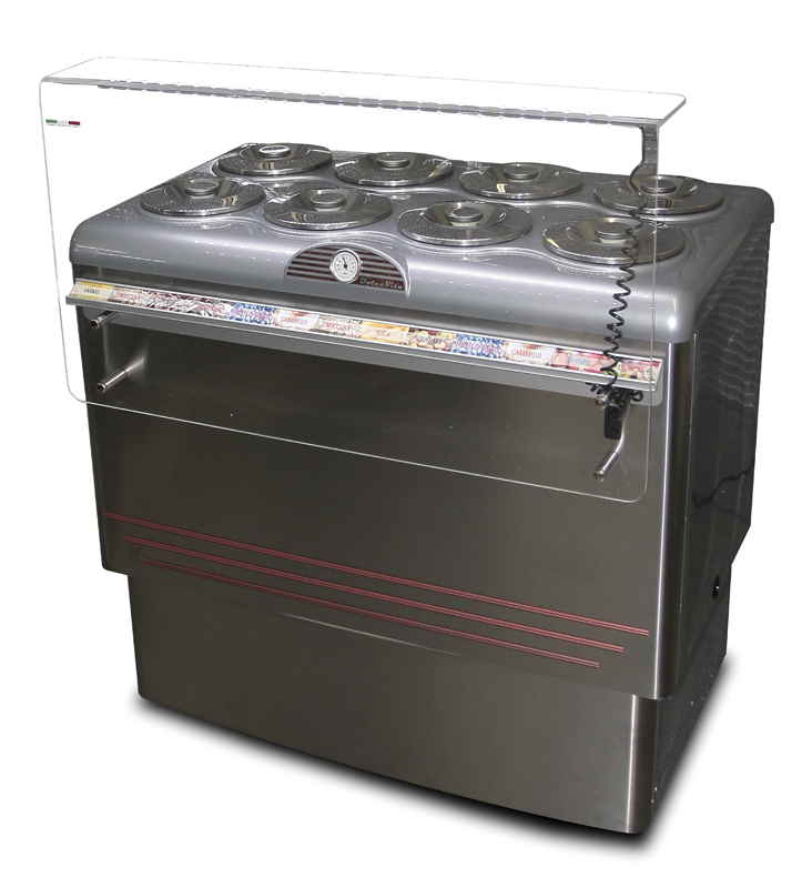 FRAMEC Eisvitrine DOLCE VITA 8 luxe