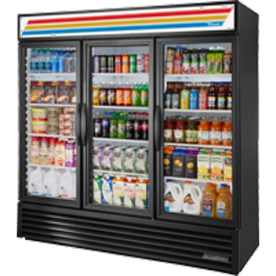 True Glas Schiebetür Tiefkühlschrank GDM-72F-HC-TSL01
