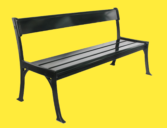 Gardeluxe Gartenbank LUNA 140 cm