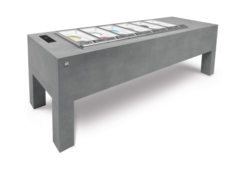 IFI Eisvitrine BELLEVUE 2400 (8+4)