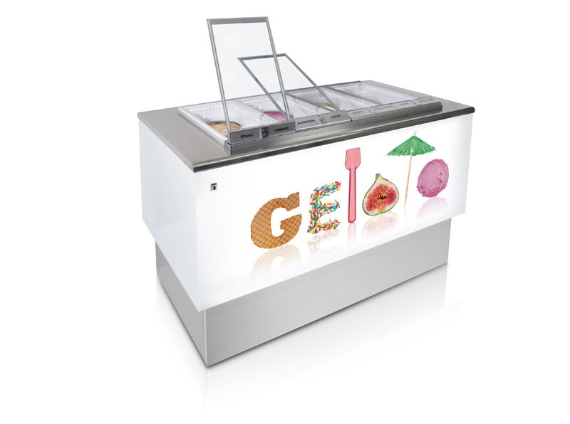 IFI Eisvitrine FAST PANORAMA 1300
