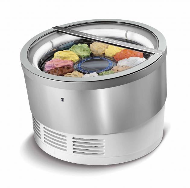 IFI Eisvitrine TONDA 18 Remote - Split (400V) Nettopreis auf Anfrage