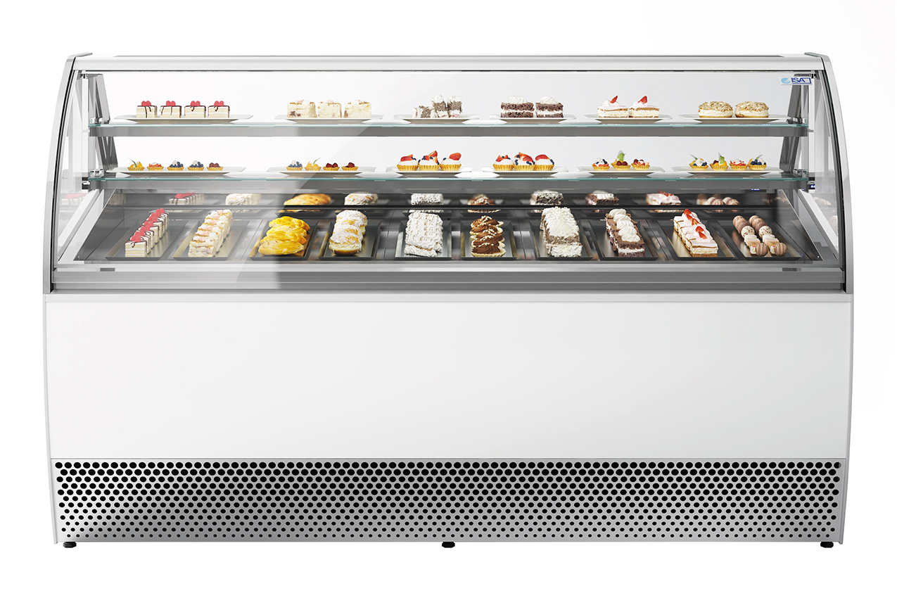 ISA Eisvitrine Millennium 2.0 PASTRY 120 EXC