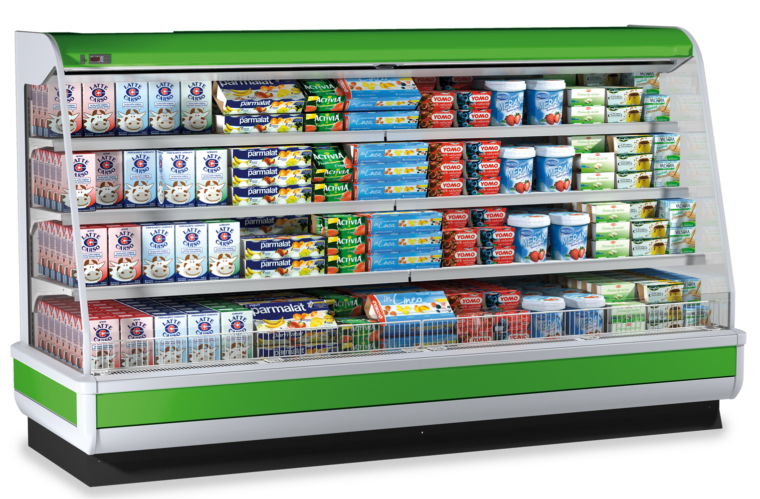 Nordcap Mini Bali Kühlvitrine 3750 – Zentralgekühlt