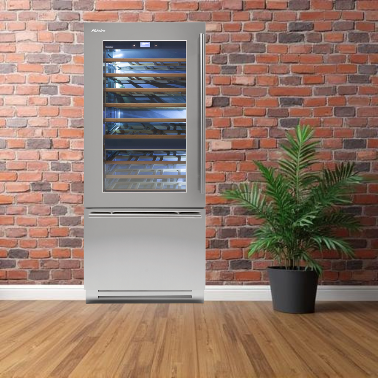 Fhiaba Side by Side Weinkühlschrank - Freezer Classic KS8991TWT