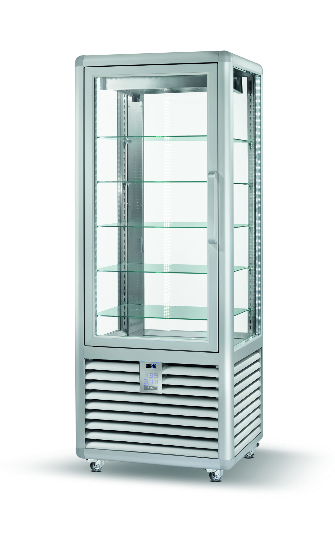 Silfer Curve Konditorei Vitrine CPS 250 V