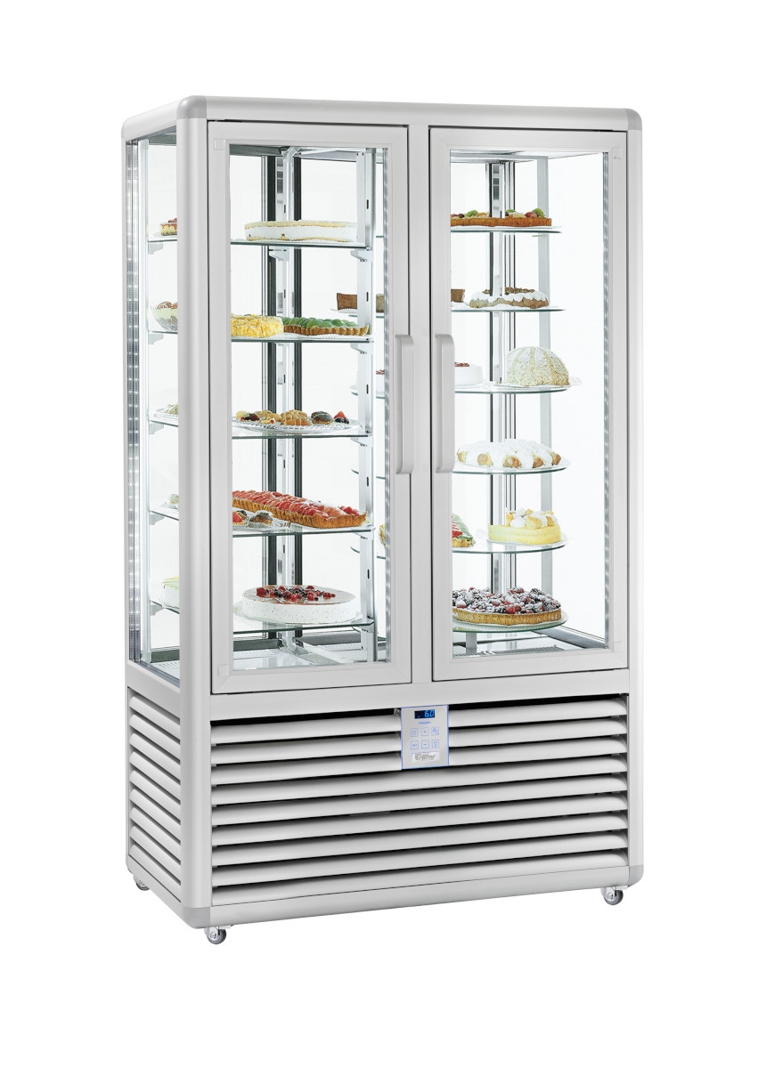 Silfer Curve Konditorei Vitrine CPS 700 V/R