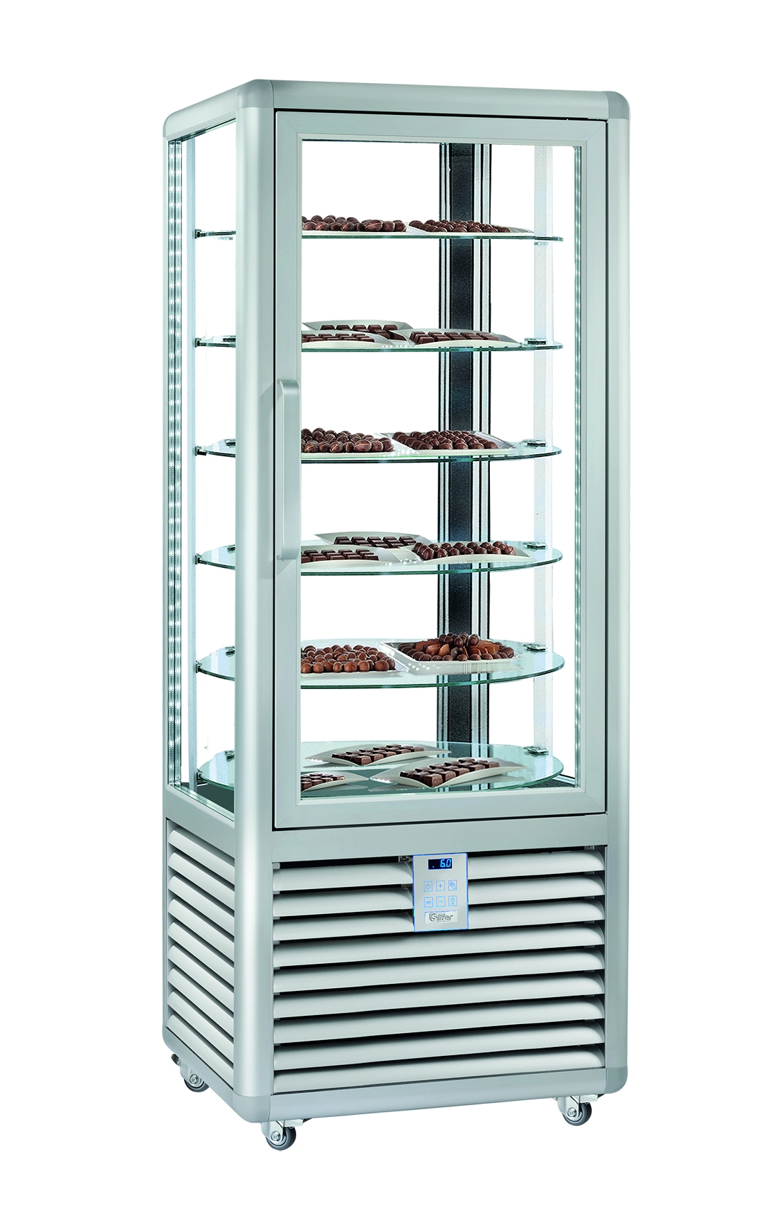 Silfer Curve Schokolade Vitrine CCC 700 V/R