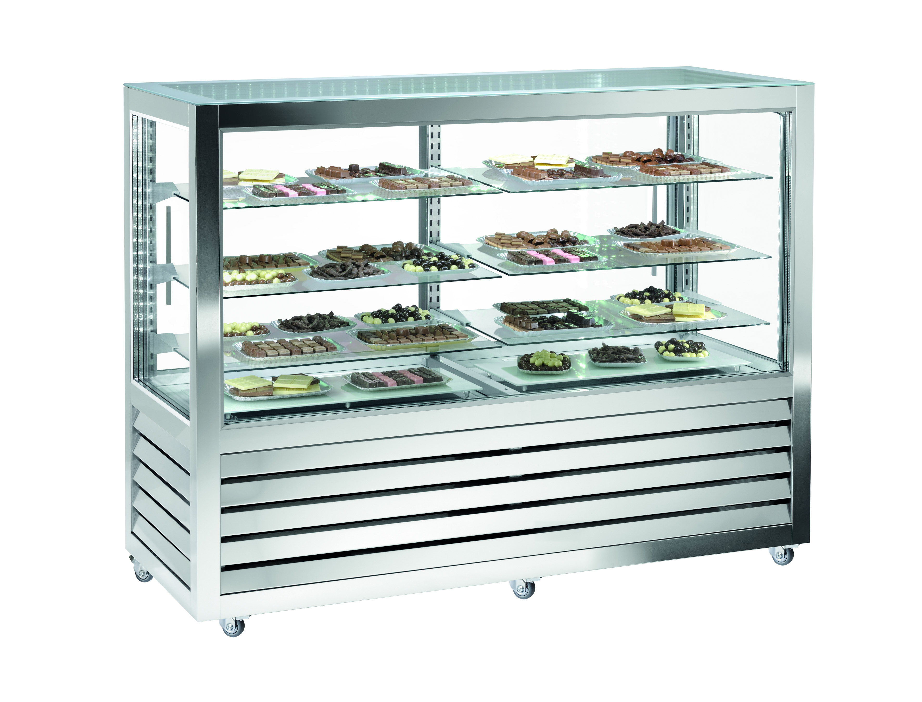 Silfer Quadro Schokolade Vitrine QCC 1500 V-SD