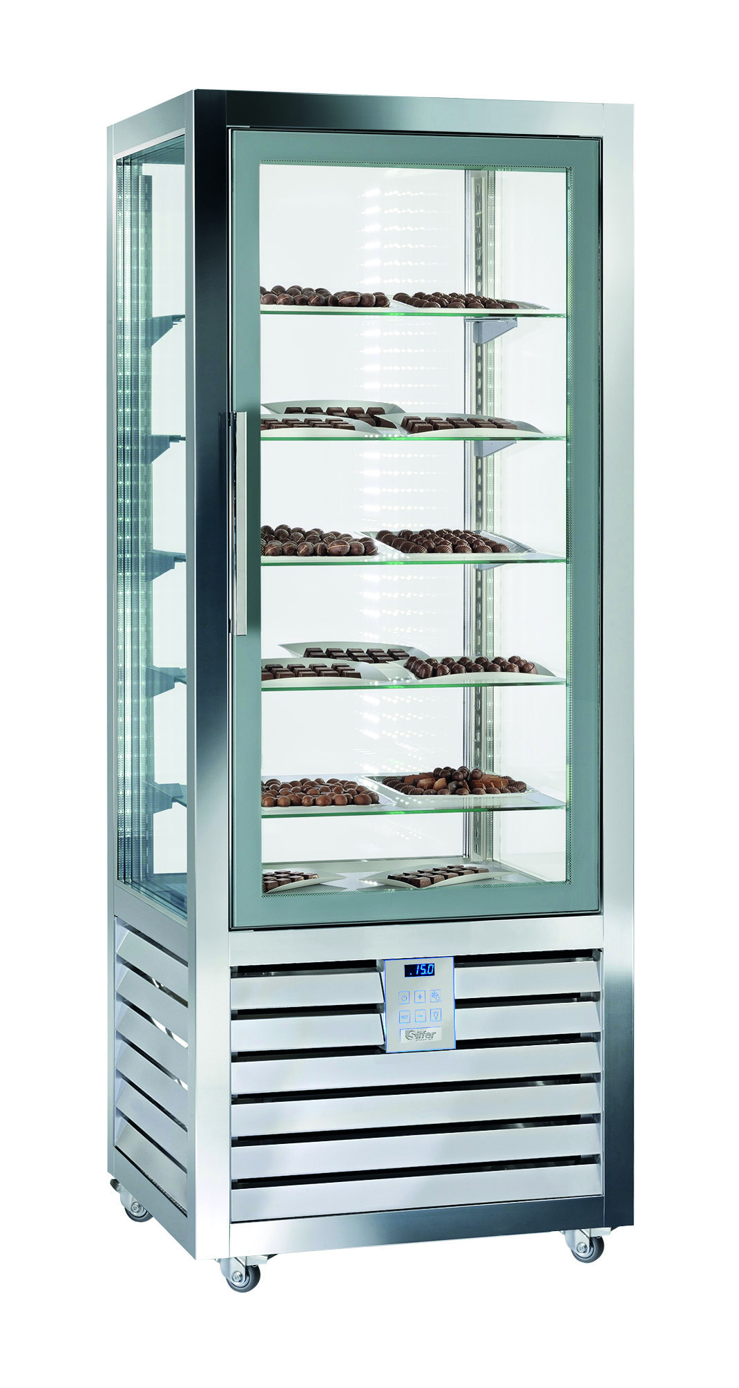 Silfer Quadro Schokolade Vitrine QCC 450 R