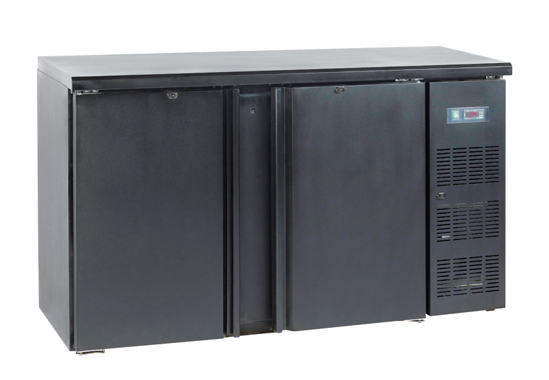 TEFCOLD Counter Flaschen Kühlschrank TEF CBC 210 2 Türen