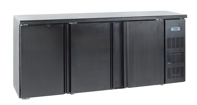 TEFCOLD Counter Flaschen Kühlschrank TEF CBC 310 3 Türen