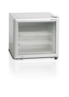 TEFCOLD Tiefkühlschrank TEF VF50 G mit Glastür (50 Liter)