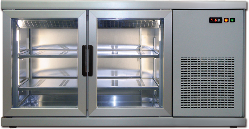 TEKNA Barkühler 2SBP-2T CB - Edelstahl