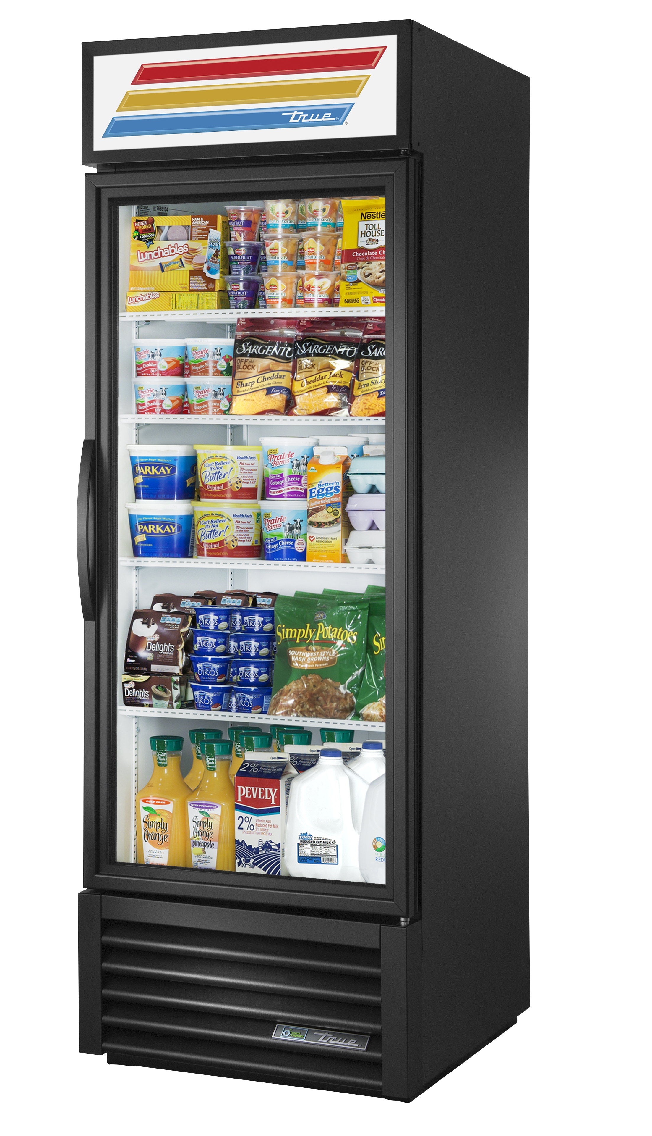 True Glastürkühlschrank GDM-23-HC-TSL01
