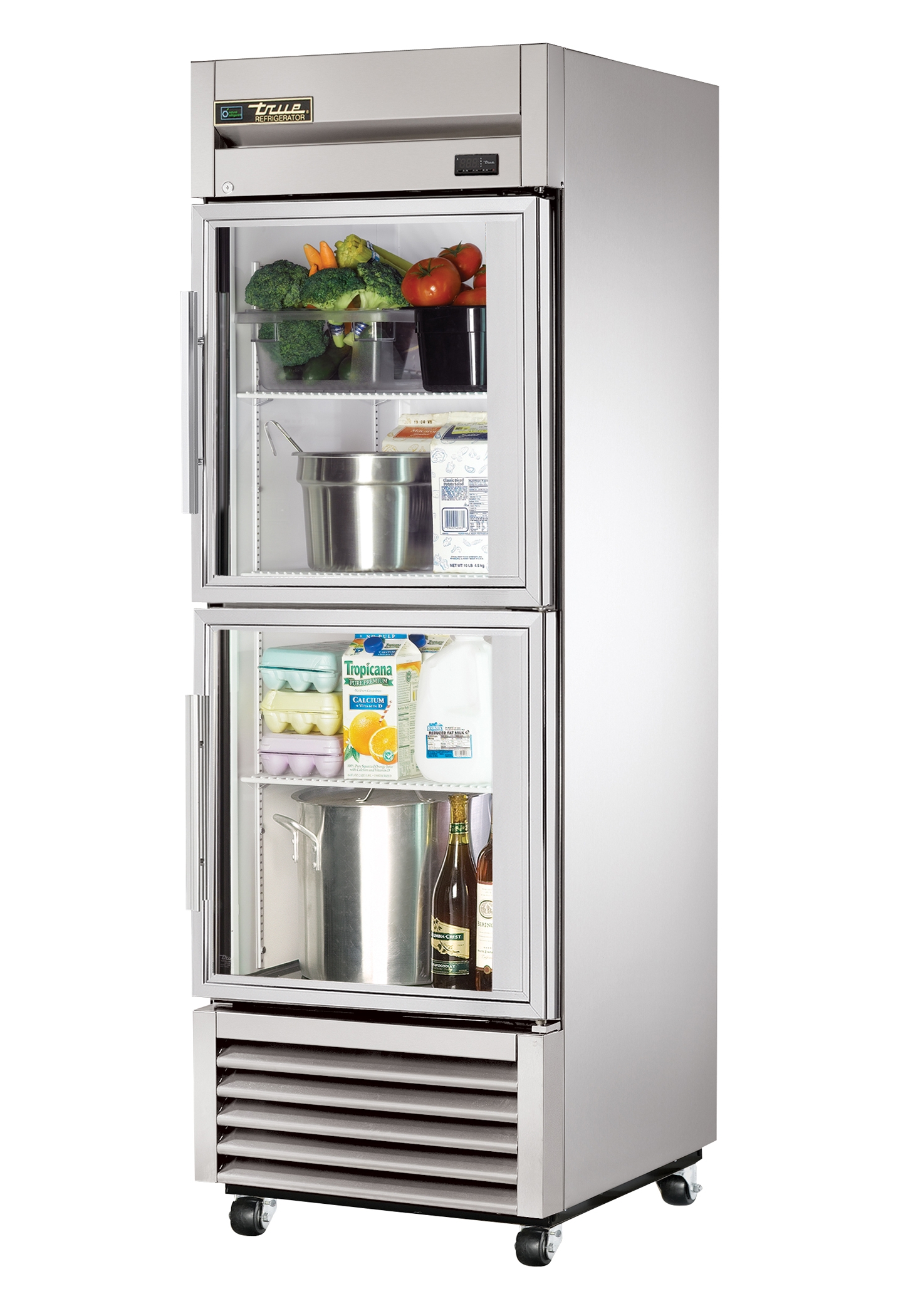 True Glastürkühlschrank T-23G-2-HC