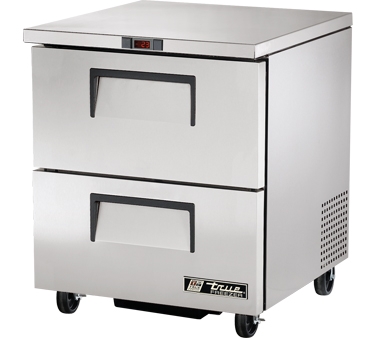 True Unterbautiefkühltisch TUC-27F-D-2